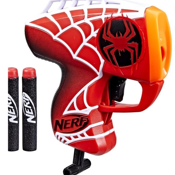 NEW| Nerf Spider-Man: Across The Spider-Verse, Miles Morales Dart Blaster - Picture 2 of 4